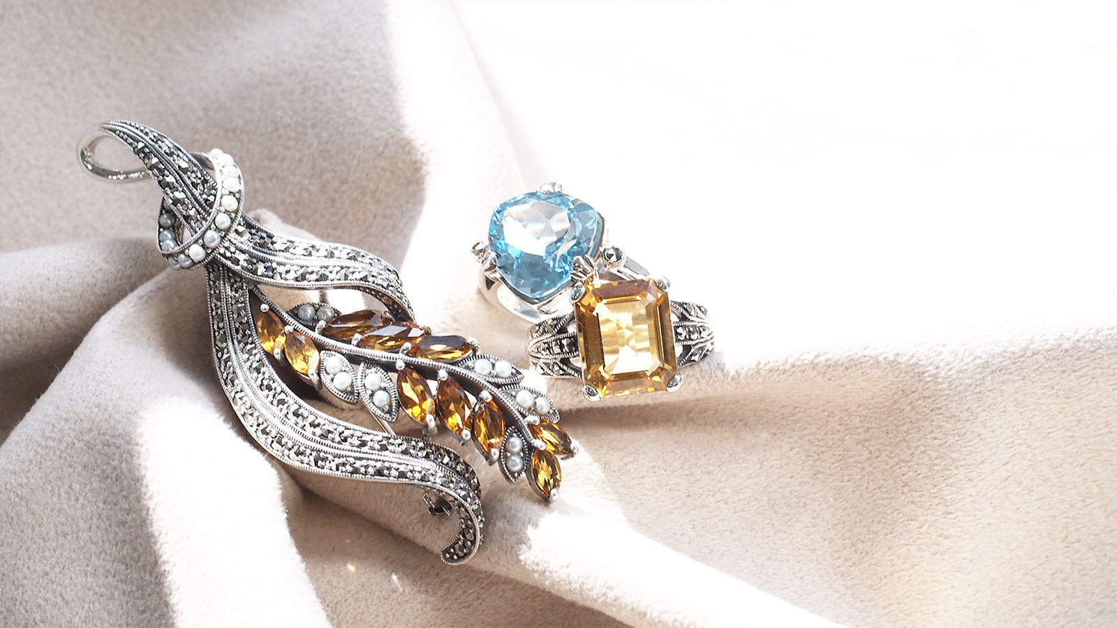 シトリン ポイント トパーズ  友情・金運 #A59 シトリン ポイント トパーズ 友情・金運 #A59