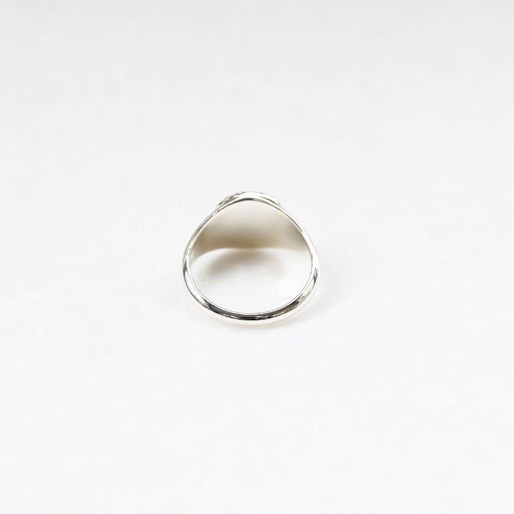 SV ホワイトトパーズ 真実の口 リング – 碌山ショップ