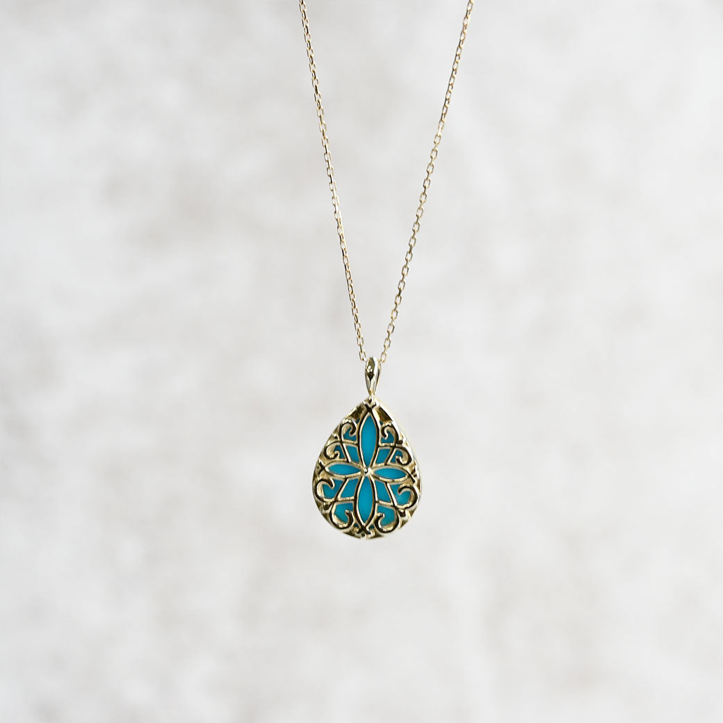 k18WGリバーシブルネックレス