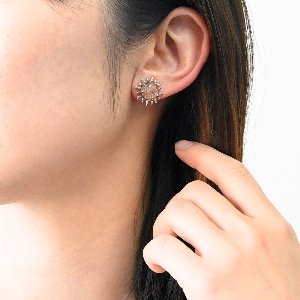 SV サンストーン 太陽のイヤリング/ピアス – 碌山ショップ