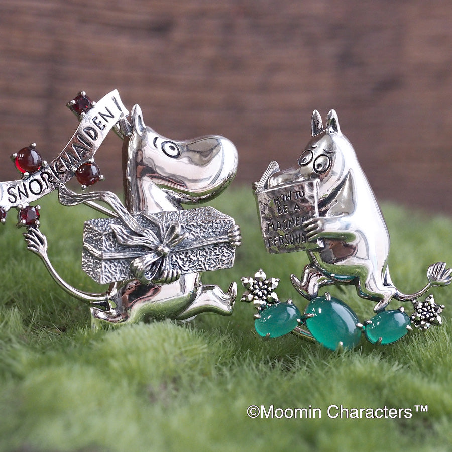 ムーミン ジュエリー】走るムーミン ブローチペンダント – 碌山ショップ