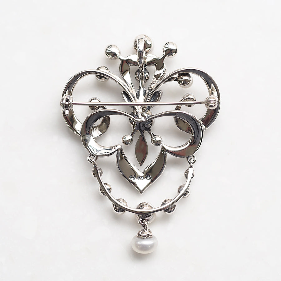 ♥vintage♥ブローチ♥アールヌーヴォー風？♥碌山好きな方♥