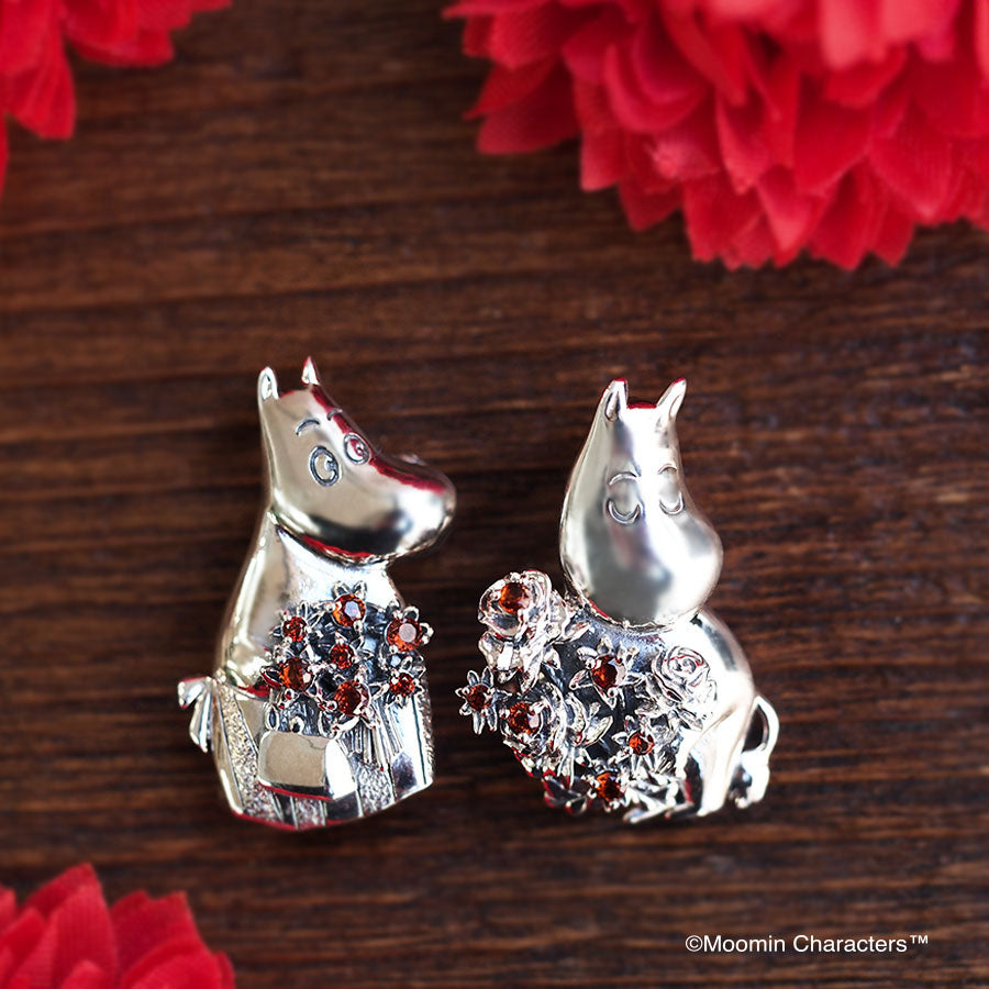 Rokuzan ムーミン 楽天市場】碌山 走るムーミン ブローチペンダント 公式 ムーミン×碌山